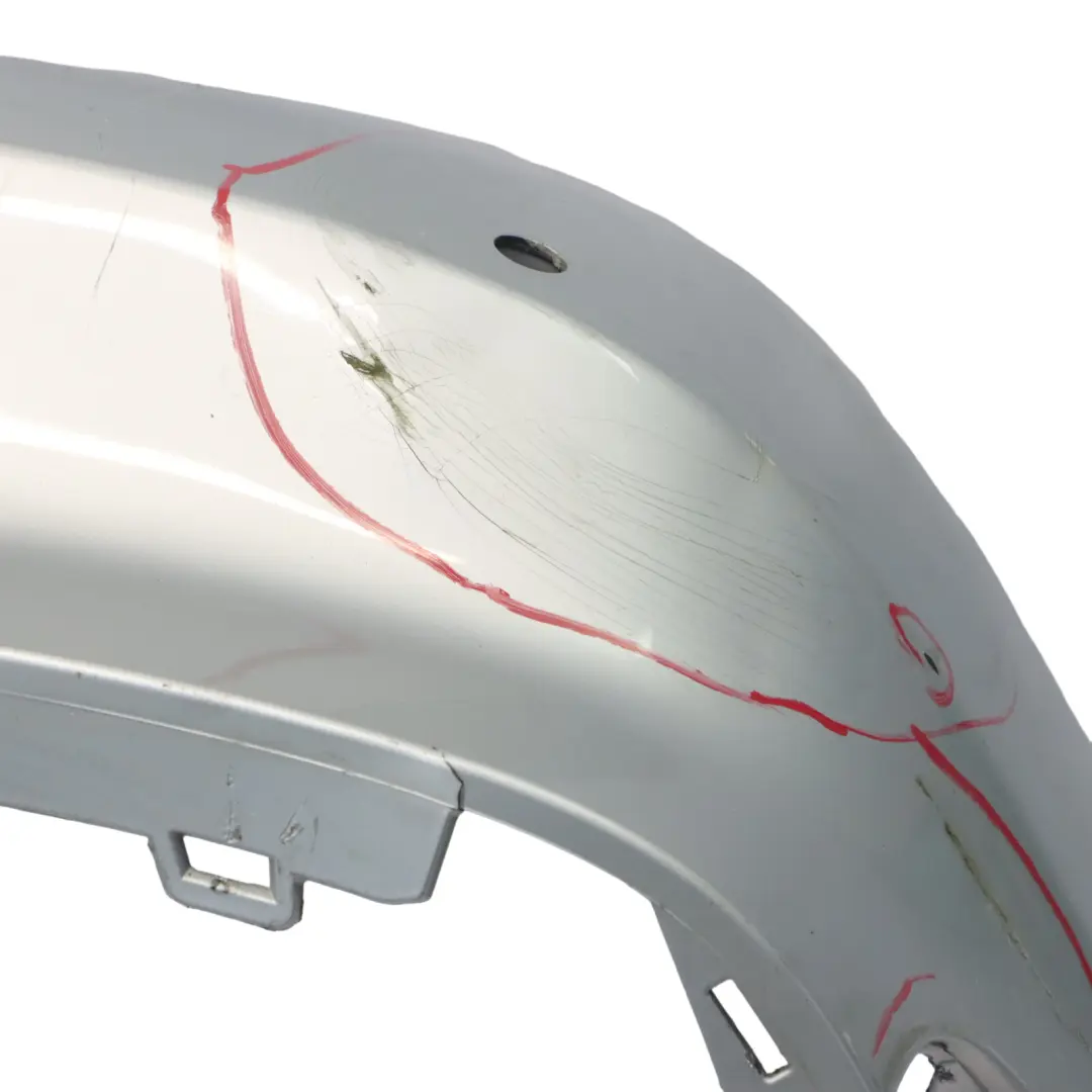 Bumper Coupe Convertible M Sport PDC Titansilber Silver - 354 to BMW E92 E93 Rear with Part number 8044934 BMW E92 E93 Rear Bumper Coupe Convertible M Sport PDC Titansilber Silver - 354 - SKU 8044934-TS2 - Part number 8044934