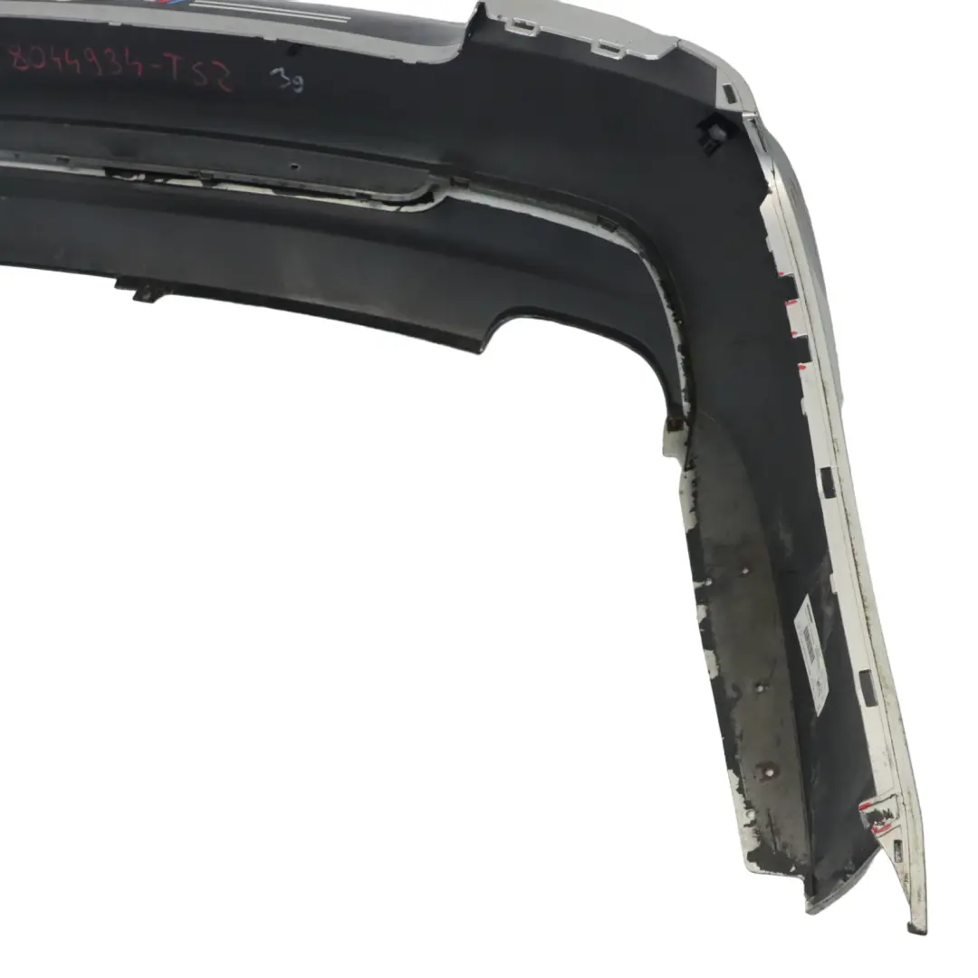 Bumper Coupe Convertible M Sport PDC Titansilber Silver - 354 to BMW E92 E93 Rear with Part number 8044934 BMW E92 E93 Rear Bumper Coupe Convertible M Sport PDC Titansilber Silver - 354 - SKU 8044934-TS2 - Part number 8044934