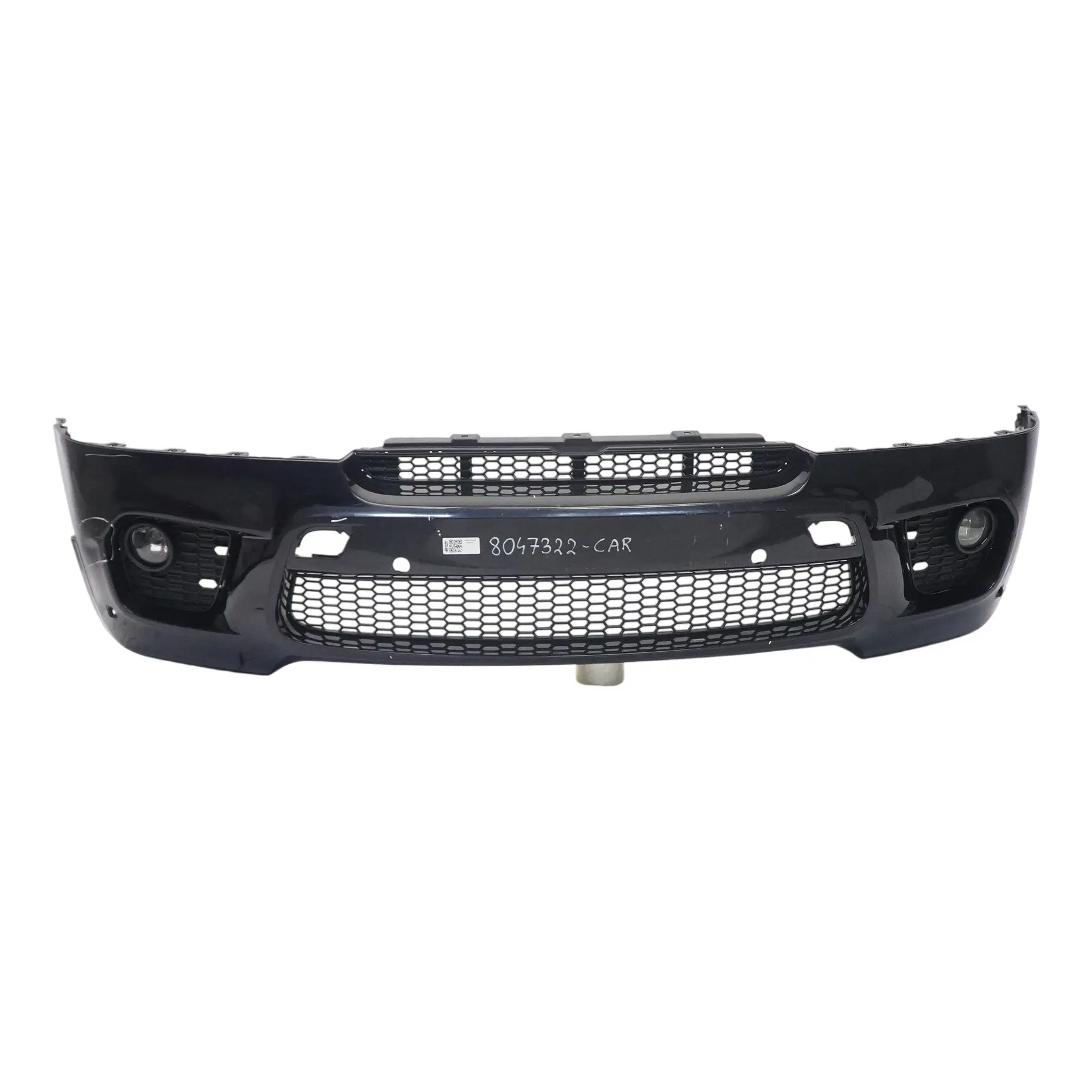 BMW X5 E70 LCI Bumper Front M Sport Trim Panel Grille Carbon Black Metallic 416