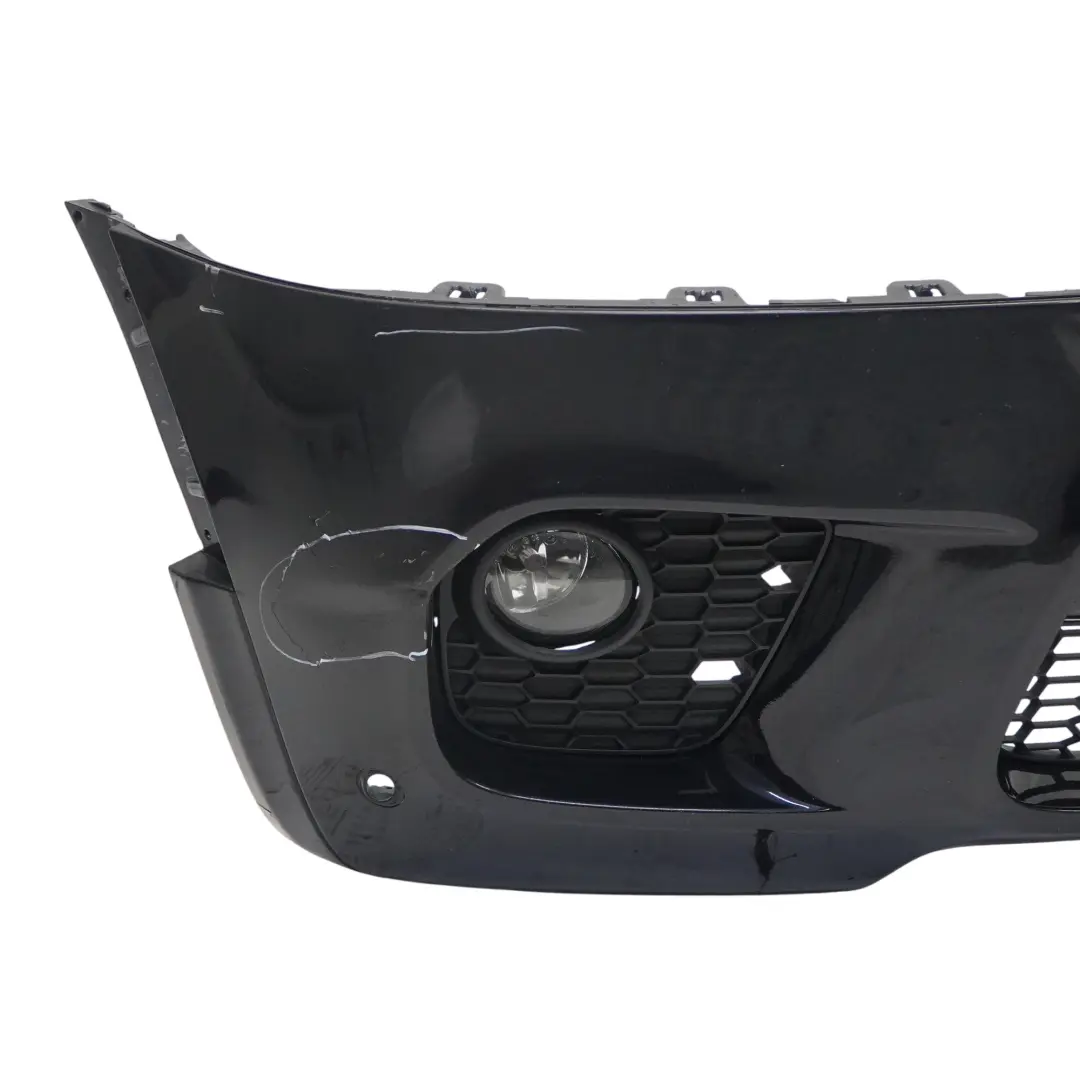 BMW X5 E70 LCI Bumper Front M Sport Trim Panel Grille Carbon Black Metallic 416 - SKU 8047322-CAR - Part number 8047322