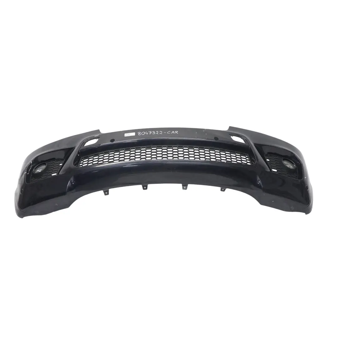 BMW X5 E70 LCI Bumper Front M Sport Trim Panel Grille Carbon Black Metallic 416 - SKU 8047322-CAR - Part number 8047322