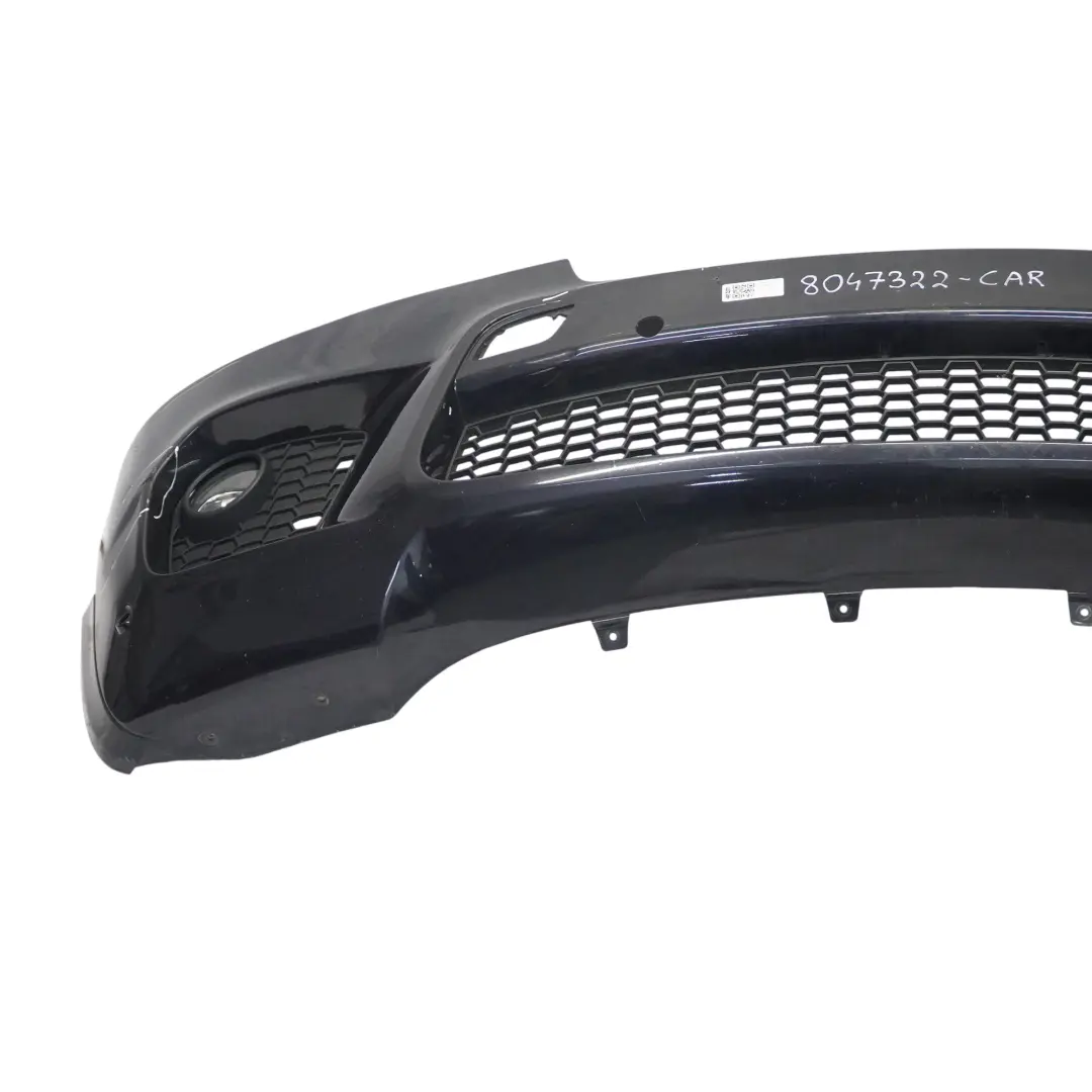 BMW X5 E70 LCI Bumper Front M Sport Trim Panel Grille Carbon Black Metallic 416 - SKU 8047322-CAR - Part number 8047322