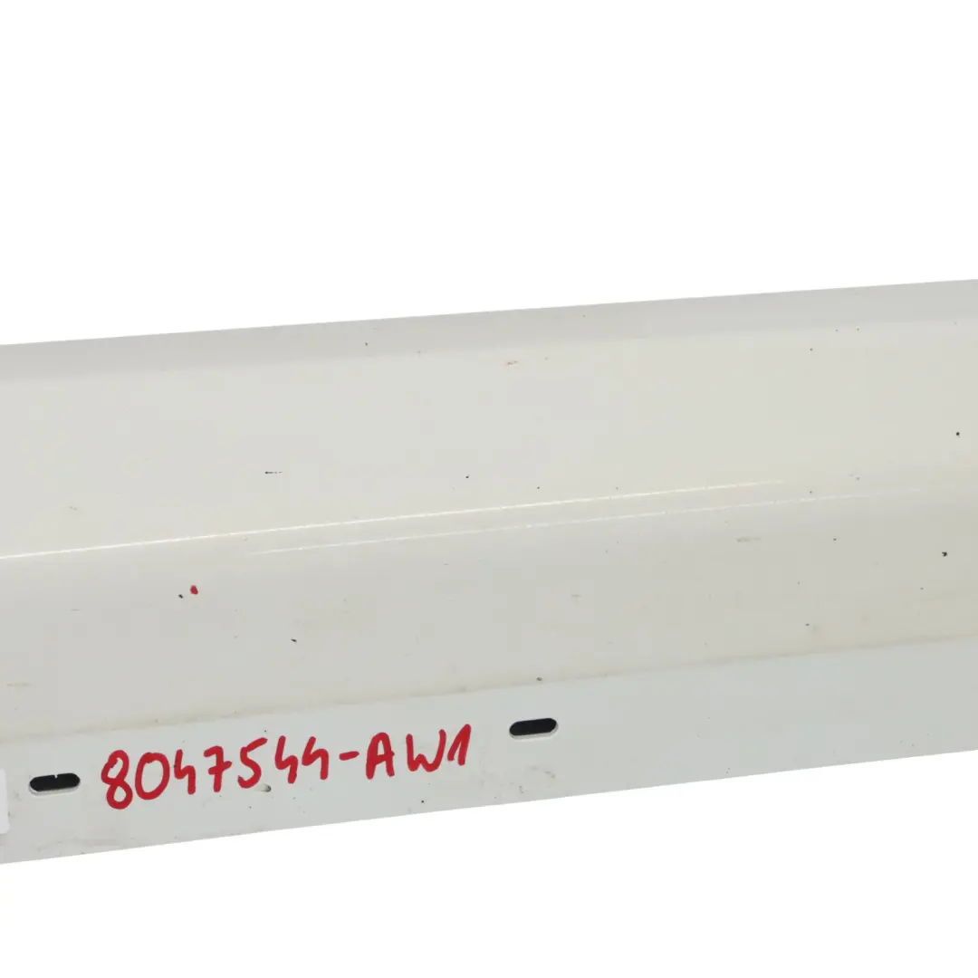 BMW X1 E84 Faldón Lateral M Sport Panel Cubre umbral Derecho Alpinweiss - 300 - SKU 8047544-AW1 - Número de pieza 8047544