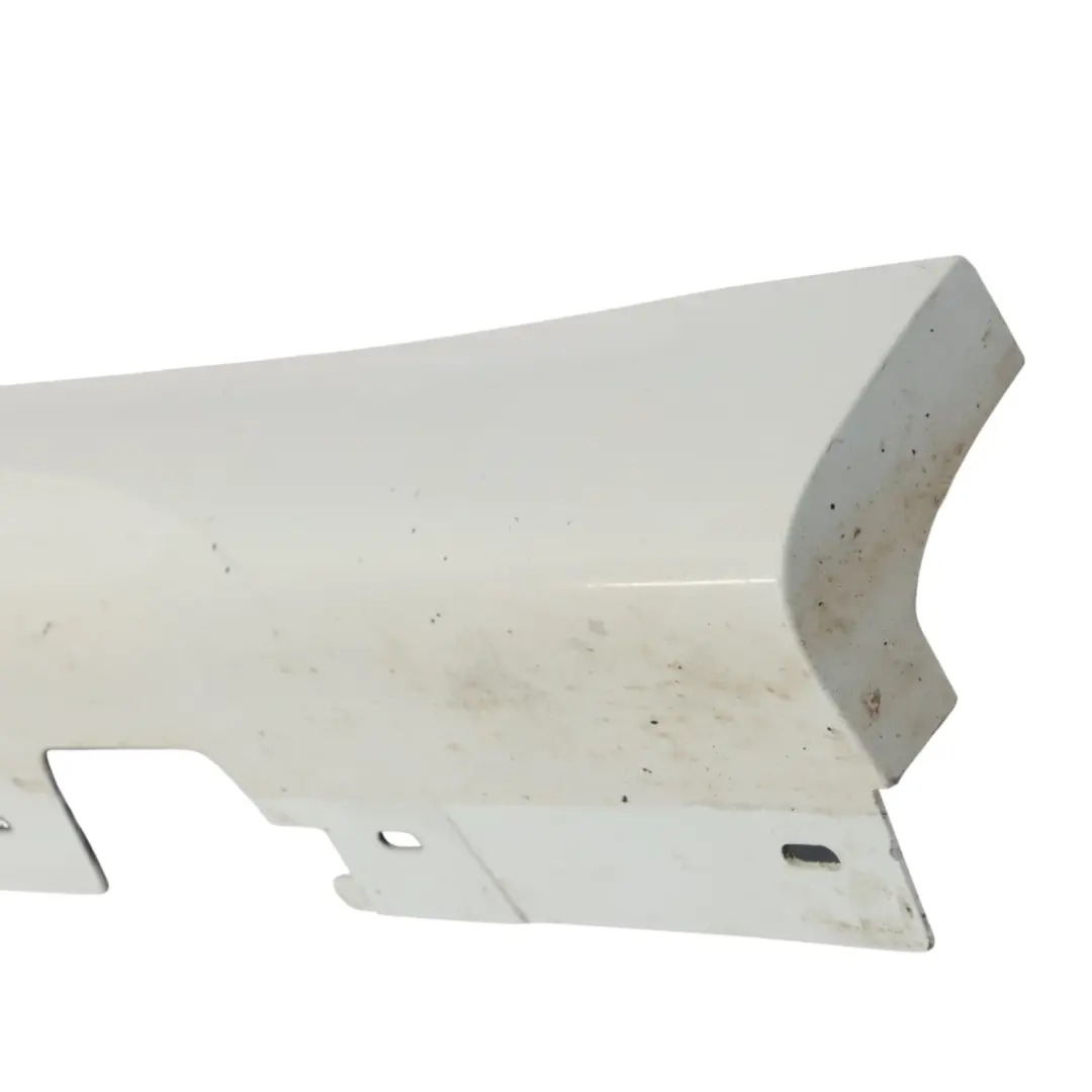 Side Skirt M Sport Sill Cover Panel Right O/S Alpinweiss White - 300 to BMW X1 E84 with Part number 8047544 BMW X1 E84 Side Skirt M Sport Sill Cover Panel Right O/S Alpinweiss White - 300 - SKU 8047544-AW1 - Part number 8047544