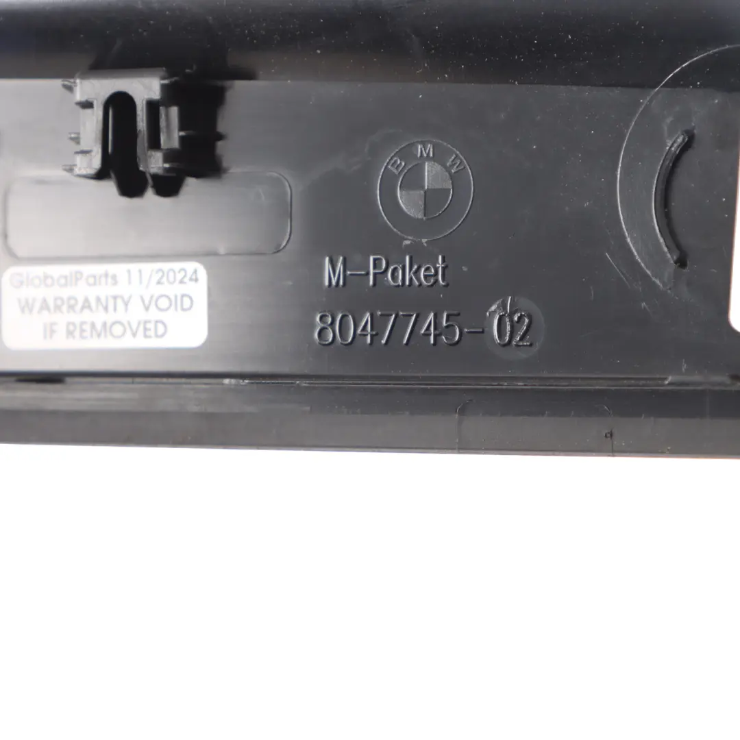 Door Entrance Cover Sill Strip Front Left N/S Trim to BMW X1 E84 M Sport with Part number 8047745 BMW X1 E84 M Sport Door Entrance Cover Sill Strip Front Left N/S Trim - SKU 8047745-1 - Part number 8047745