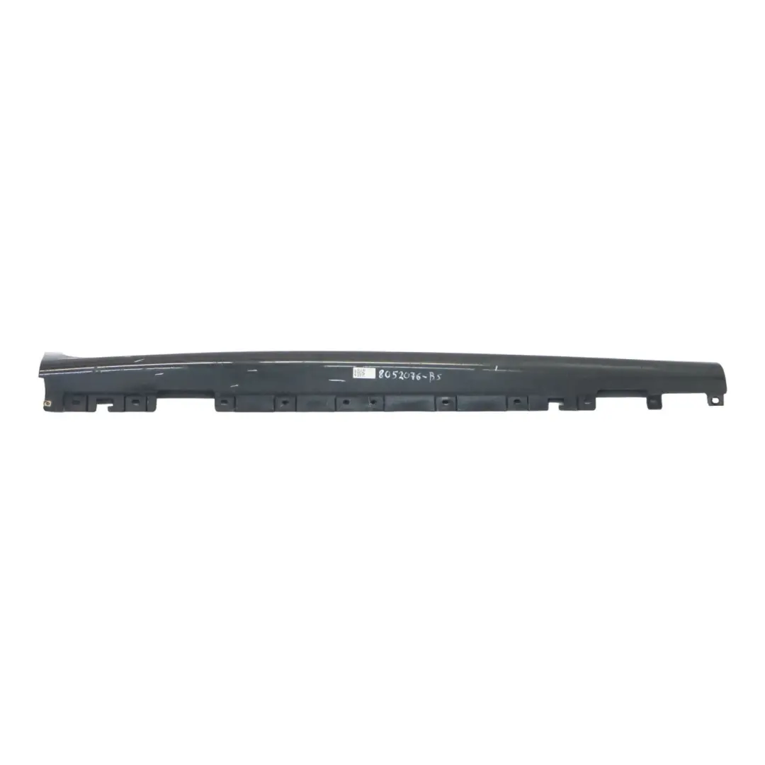 BMW X3 F25 Faldón Lateral Derecho Embellecedor umbral M Sport Black Sapphire 475 - SKU 8052076-BS - Número de pieza 8052076