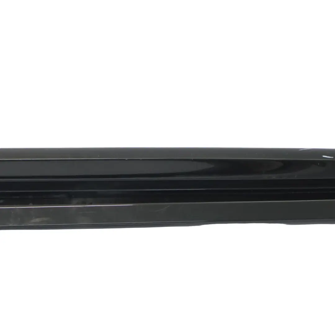 BMW X3 F25 Side Skirt Right O/S M Sport Sill Strip Cover Trim Black Sapphire 475 - SKU 8052076-BS - Part number 8052076