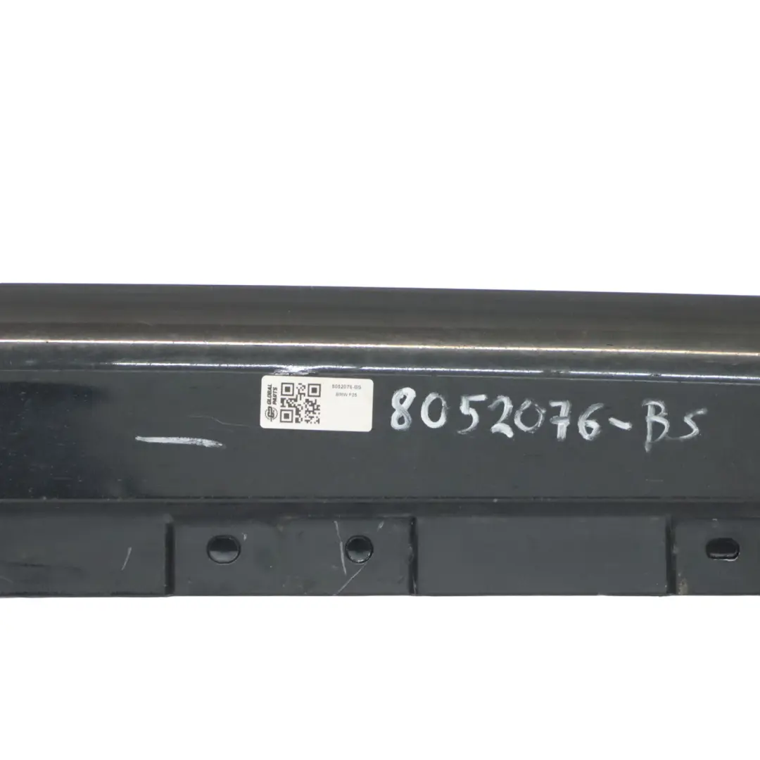 Side Skirt Right O/S M Sport Sill Strip Cover Trim Black Sapphire 475 to BMW X3 F25 with Part number 8052076 BMW X3 F25 Side Skirt Right O/S M Sport Sill Strip Cover Trim Black Sapphire 475 - SKU 8052076-BS - Part number 8052076