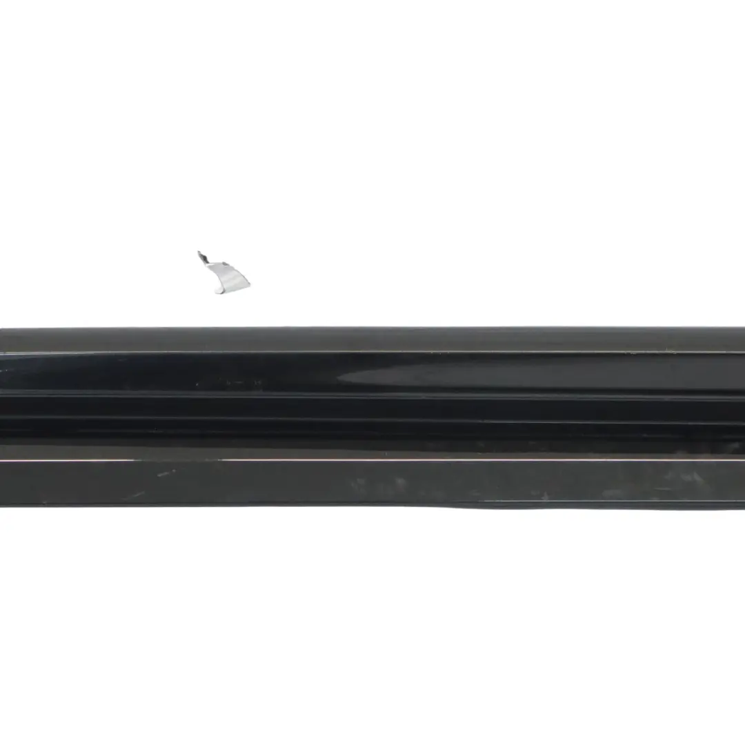 Side Skirt Right O/S M Sport Sill Strip Cover Trim Black Sapphire 475 to BMW X3 F25 with Part number 8052076 BMW X3 F25 Side Skirt Right O/S M Sport Sill Strip Cover Trim Black Sapphire 475 - SKU 8052076-BS - Part number 8052076