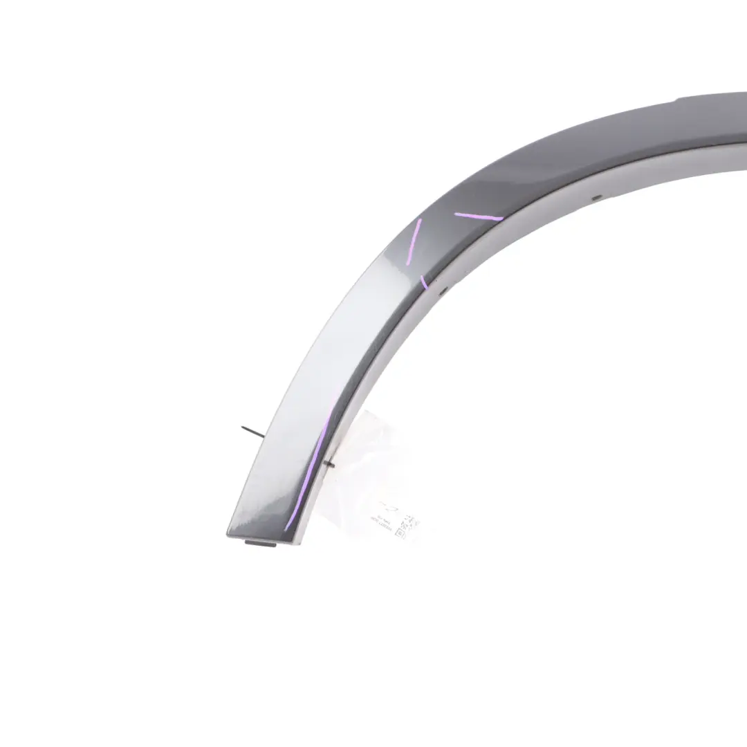 Arch Cover Moulding Trim Rear Left N/S Sophistograu Grey A90 to BMW X3 F25 M Wheel with Part number 8052077 BMW X3 F25 M Wheel Arch Cover Moulding Trim Rear Left N/S Sophistograu Grey A90 - SKU 8052077-SOP - Part number 8052077