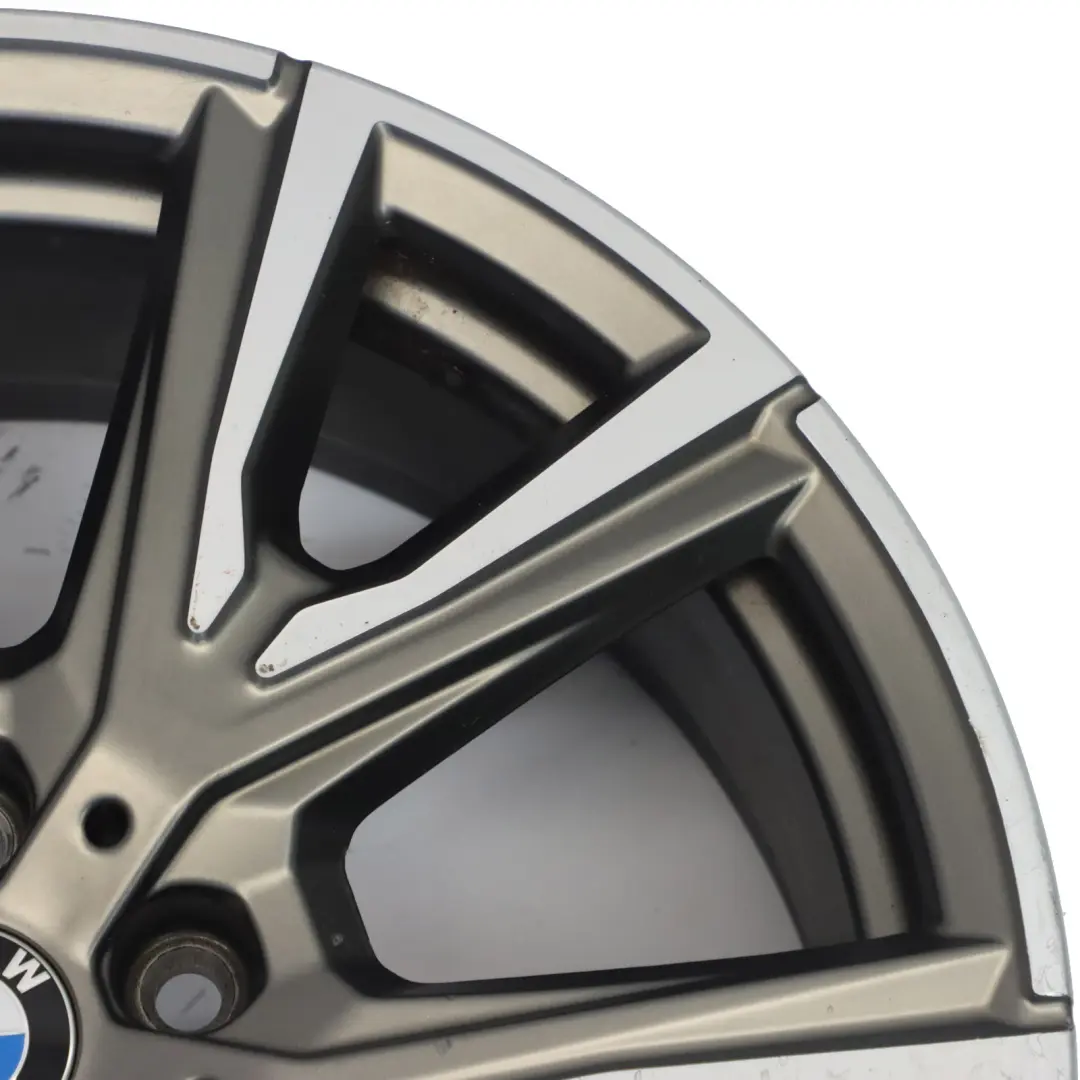 Alloy Wheel Rim Cerium Grey 19" V-spoke 557M ET:54 8J to BMW F40 F44 with Part number 8053525 BMW F40 F44 Alloy Wheel Rim Cerium Grey 19" V-spoke 557M ET:54 8J - SKU 8053525-3 - Part number 8053525