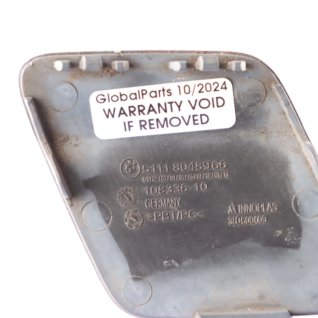  Hook Cover BMW F20 F21 Front Bumper Tow Estoril Blue Metallic - B45 8048966 - SKU 8053828-EB1 - Part number 8053828