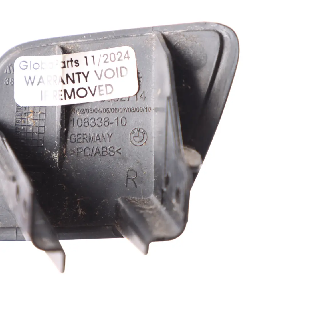  Spray Nozzle Flap BMW F20 F22 Cover Trim Right O/S M Sport Black Sapphire - 475 - SKU 8053830-BS - Part number 8053830