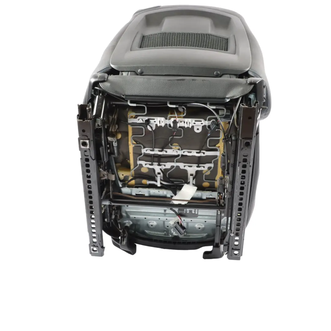 Front Seat Left N/S Leather Boston Black Blue Stitch to BMW E88 Convertible M Sport with Part number 8053969 BMW E88 Convertible M Sport Front Seat Left N/S Leather Boston Black Blue Stitch - SKU 8053969-2 - Part number 8053969