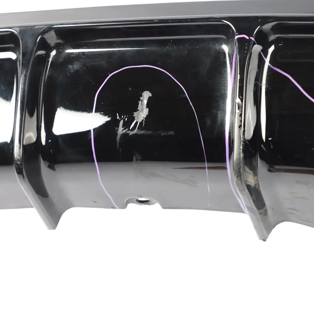 BMW F32 F33 M Sport Rear Bumper Bottom Trim Panel Diffuser Insert 4 Cyl. - SKU 8054564 - Part number 8054564