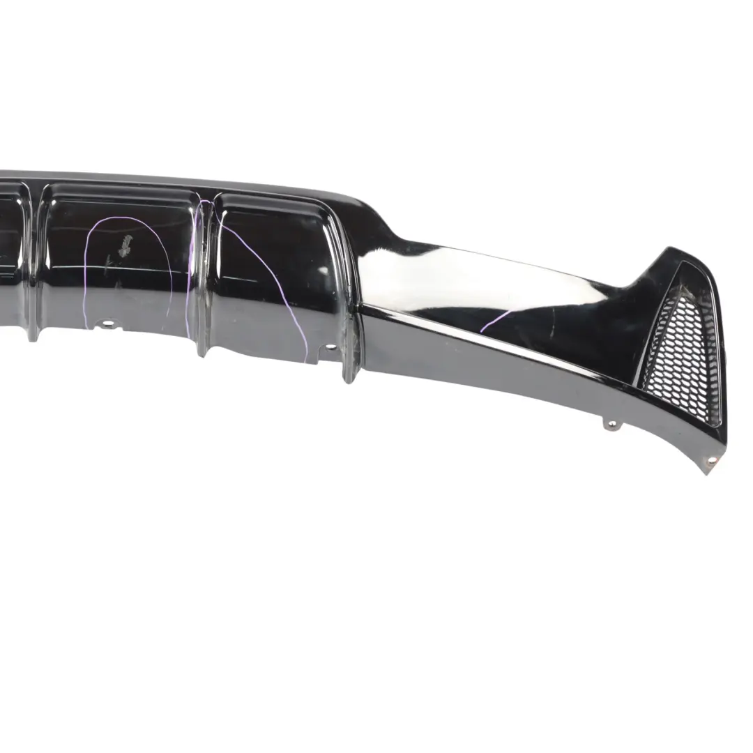 BMW F32 F33 M Sport Rear Bumper Bottom Trim Panel Diffuser Insert 4 Cyl. - SKU 8054564 - Part number 8054564