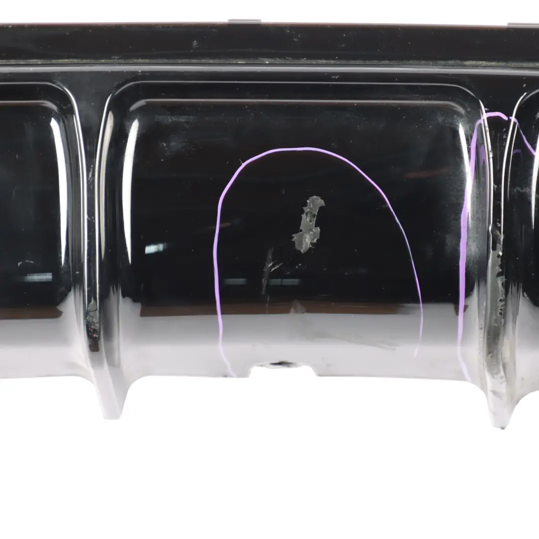 BMW F32 F33 M Sport Rear Bumper Bottom Trim Panel Diffuser Insert 4 Cyl. - SKU 8054564 - Part number 8054564