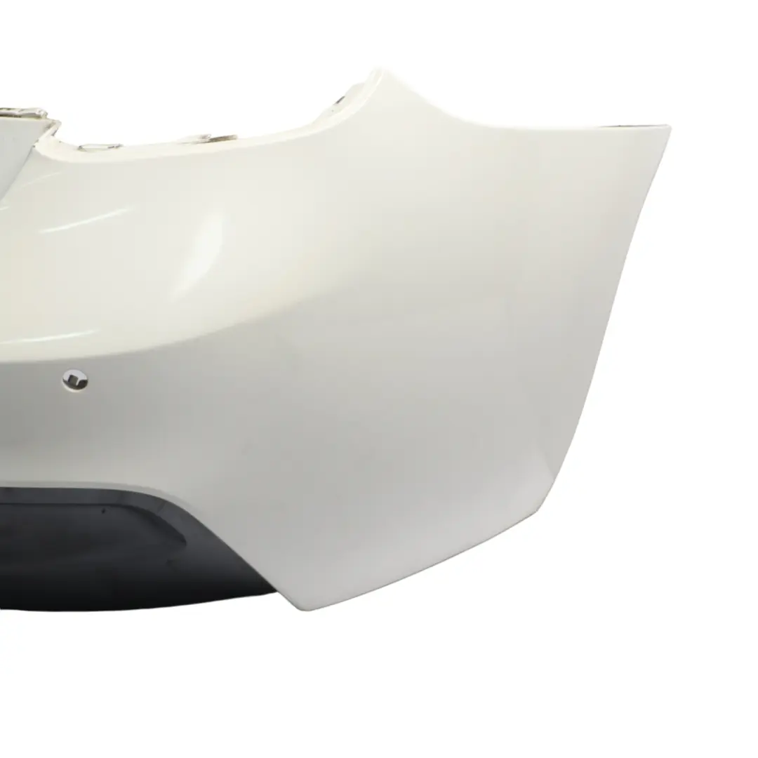 Bumper BMW F20 F21 M Sport Trim Panel PDC Alpinweiss White 3 - 300 to Rear with Part number 8055067 Rear Bumper BMW F20 F21 M Sport Trim Panel PDC Alpinweiss White 3 - 300 - SKU 8055067-AW2 - Part number 8055067