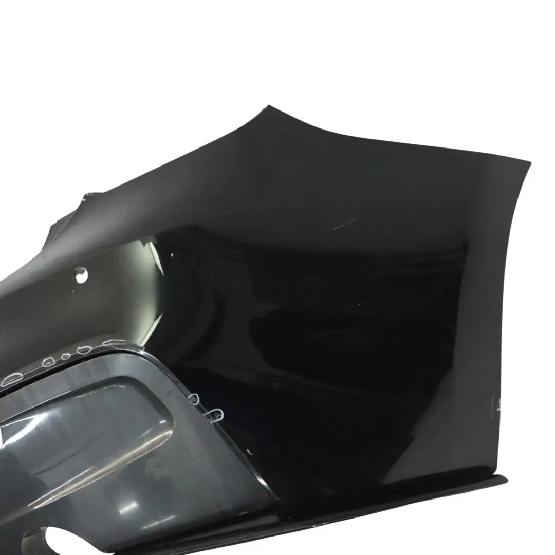 Bumper Trim Panel Black Sapphire Metallic - 475 to BMW F20 F21 M Sport Rear with Part number 8055067 BMW F20 F21 M Sport Rear Bumper Trim Panel Black Sapphire Metallic - 475 - SKU 8055067-BS - Part number 8055067