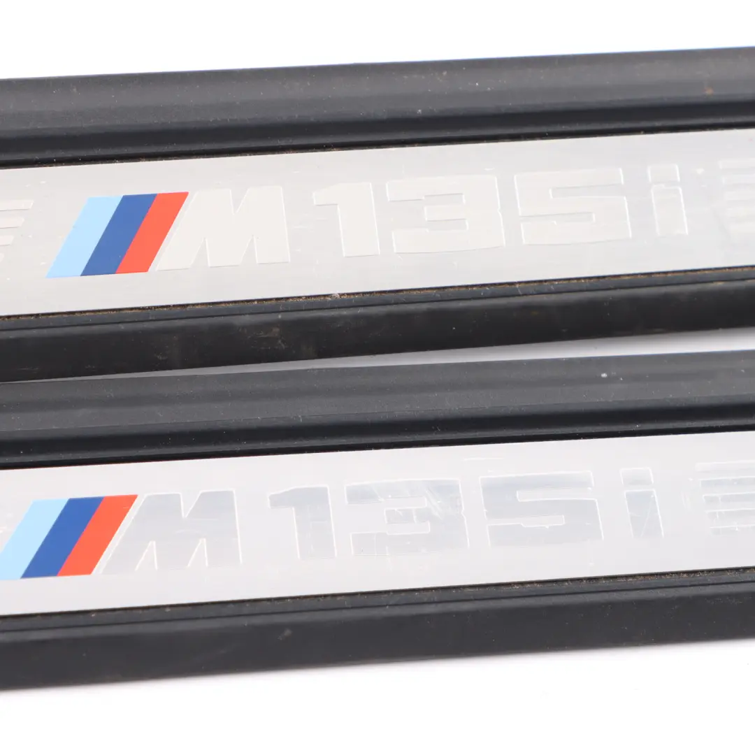 Umbral Puerta Placa Paso Cubierta De Entrada Trim Set para BMW F21 M 135I con número de pieza 8055527 BMW F21 M 135I Umbral Puerta Placa Paso Cubierta De Entrada Trim Set - SKU 8055527-1 - Número de pieza 8055527