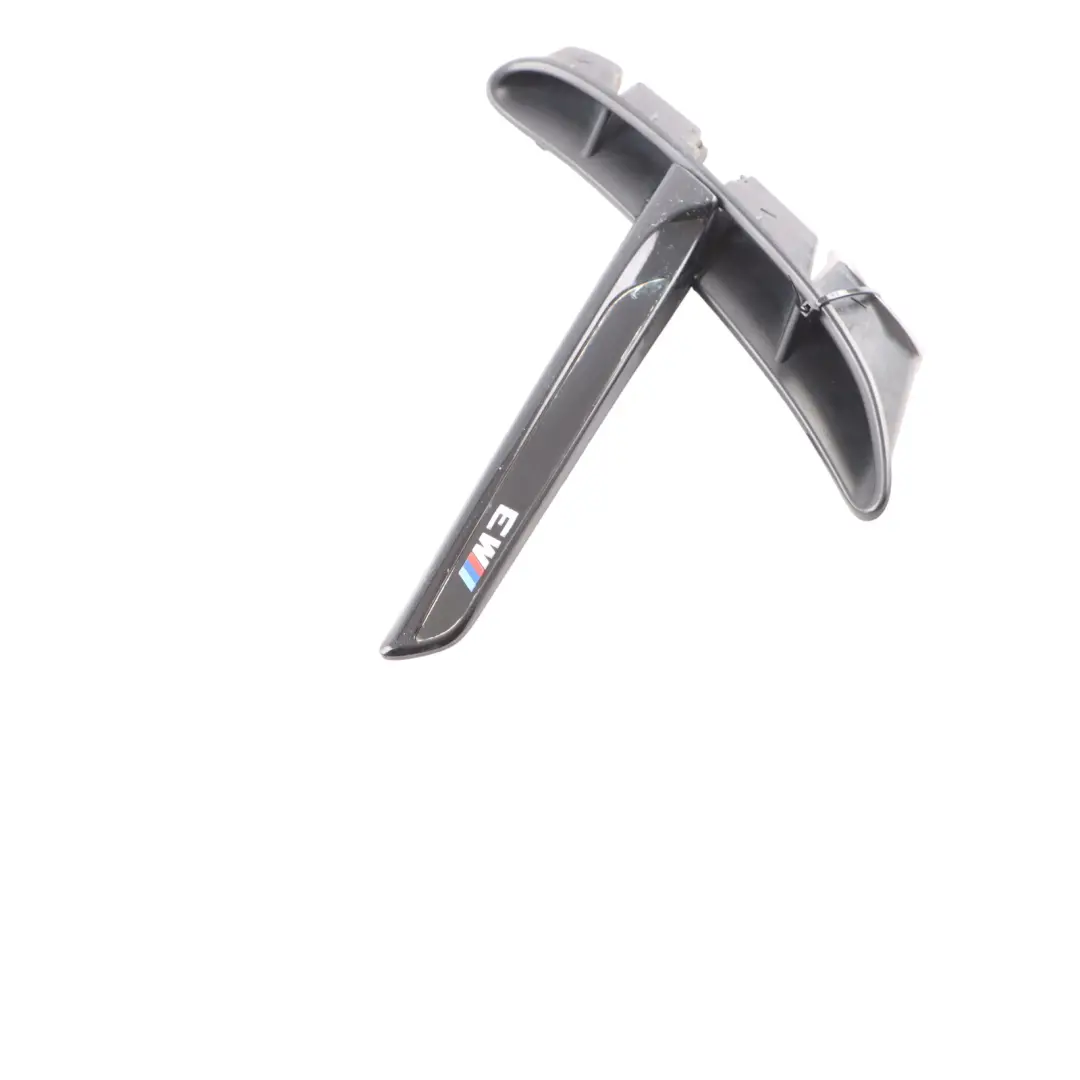 Front Side Panel Fender Wing Trim Badge Moulding Right O/S to BMW F80 M3 with Part number 8056060 BMW F80 M3 Front Side Panel Fender Wing Trim Badge Moulding Right O/S - SKU 8056060 - Part number 8056060