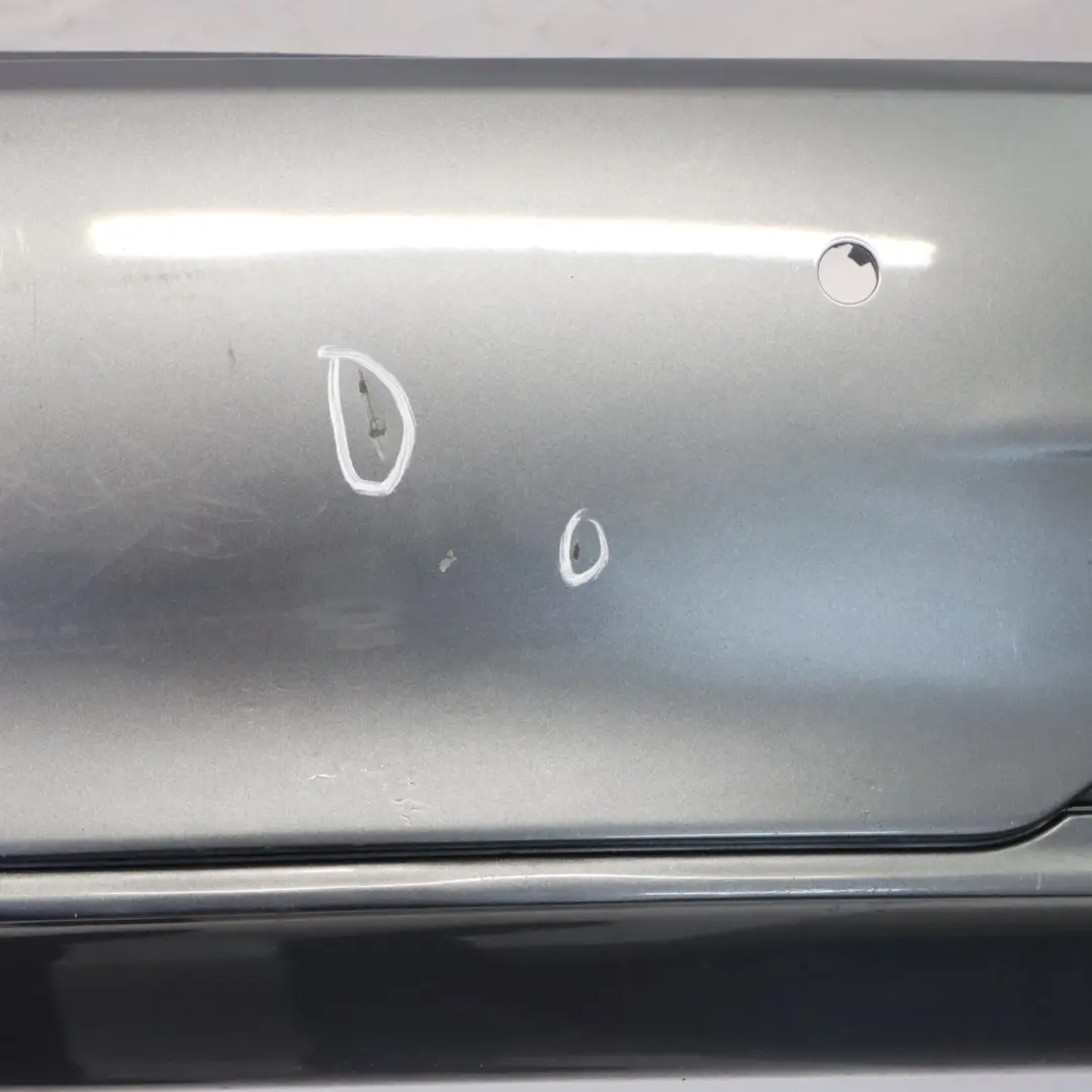 Bumper Trim Panel PDC Mineralgrau Grey Metallic - B39 to BMW F30 M Sport Rear with Part number 8056497 BMW F30 M Sport Rear Bumper Trim Panel PDC Mineralgrau Grey Metallic - B39 - SKU 8056497-MG - Part number 8056497