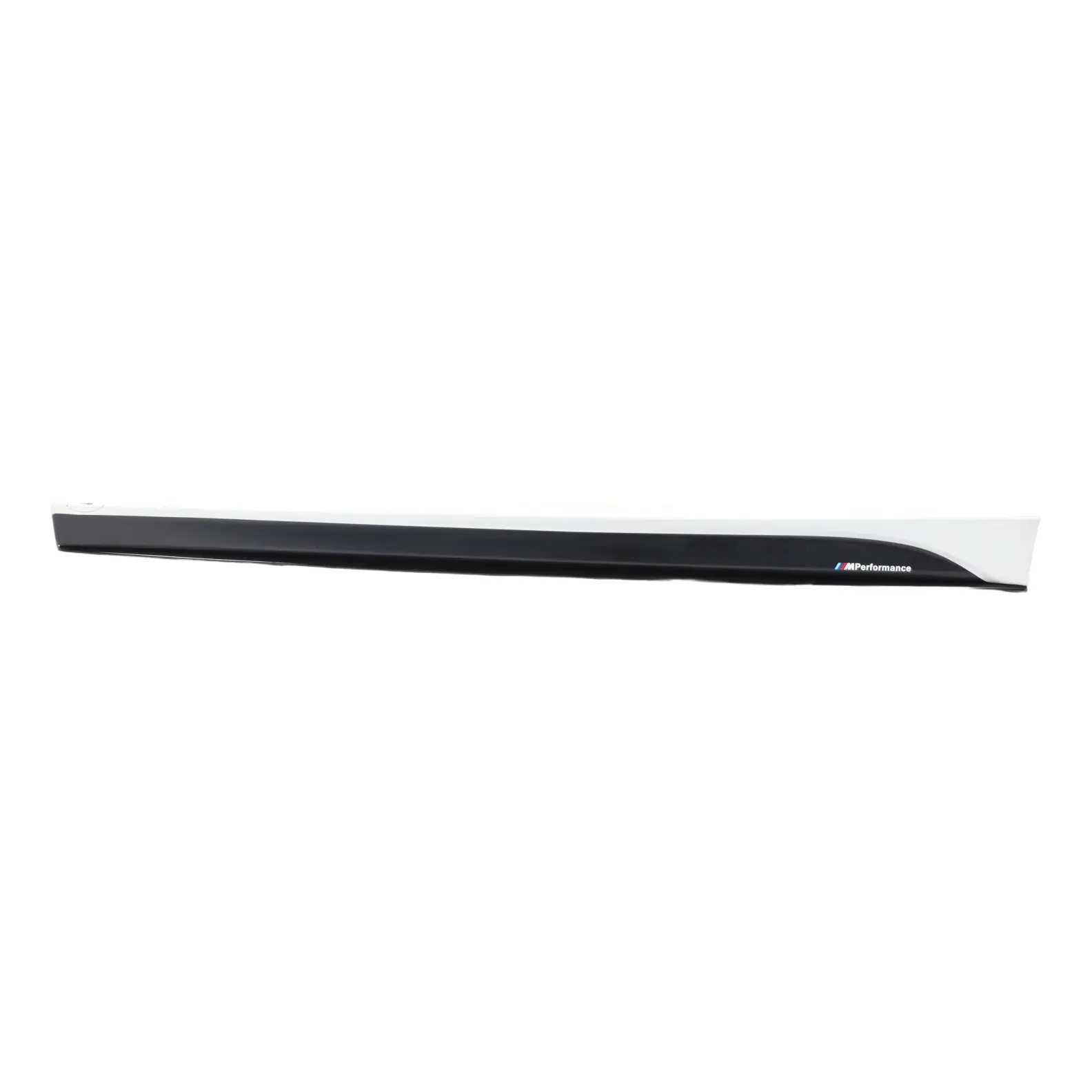 BMW F30 F31 M Sport Striscia davanzale Gonna laterale sinistra Alpinweiss - 300