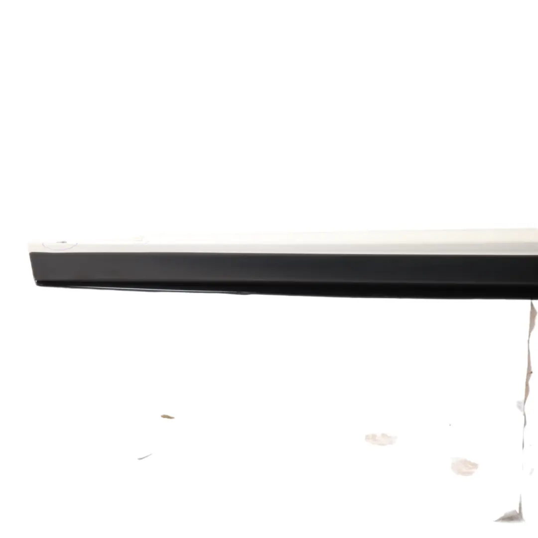 BMW F30 F31 M Sport Bande de seuil latérale gauche Alpinweiss White - 300 - SKU 8056579-AW - Numéro de pièce 8056579