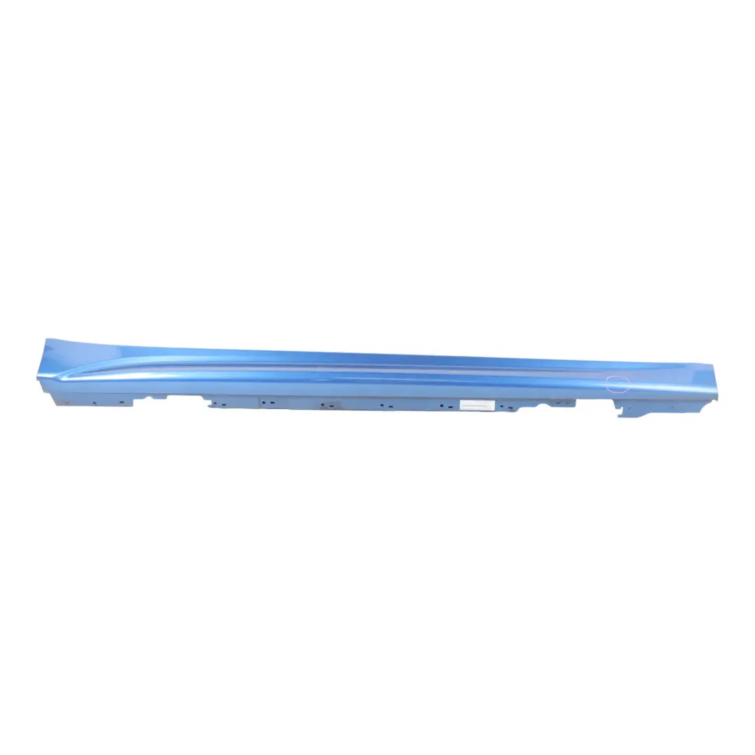 Sill Strip M Sport Side Skirt Right O/S Estorilblau Blue - B45 to BMW F30 F31 with Part number 8056580 BMW F30 F31 Sill Strip M Sport Side Skirt Right O/S Estorilblau Blue - B45 - SKU 8056580-EB - Part number 8056580