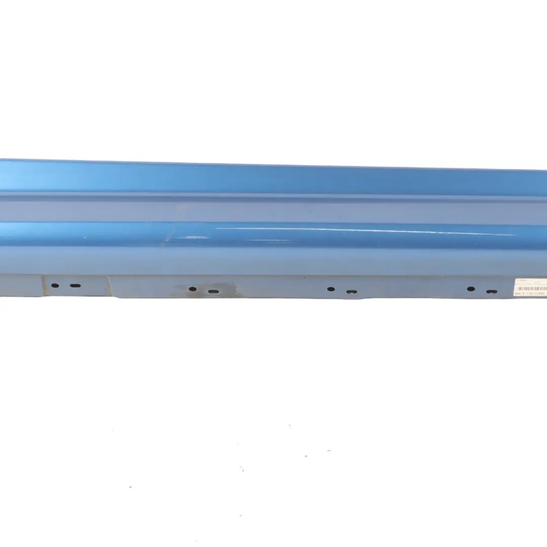 BMW F30 F31 Sill Strip M Sport Side Skirt Right O/S Estorilblau Blue - B45 - SKU 8056580-EB - Part number 8056580