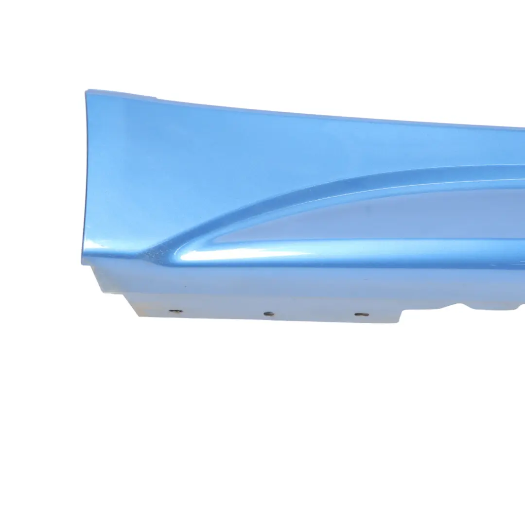 Sill Strip M Sport Side Skirt Right O/S Estorilblau Blue - B45 to BMW F30 F31 with Part number 8056580 BMW F30 F31 Sill Strip M Sport Side Skirt Right O/S Estorilblau Blue - B45 - SKU 8056580-EB - Part number 8056580