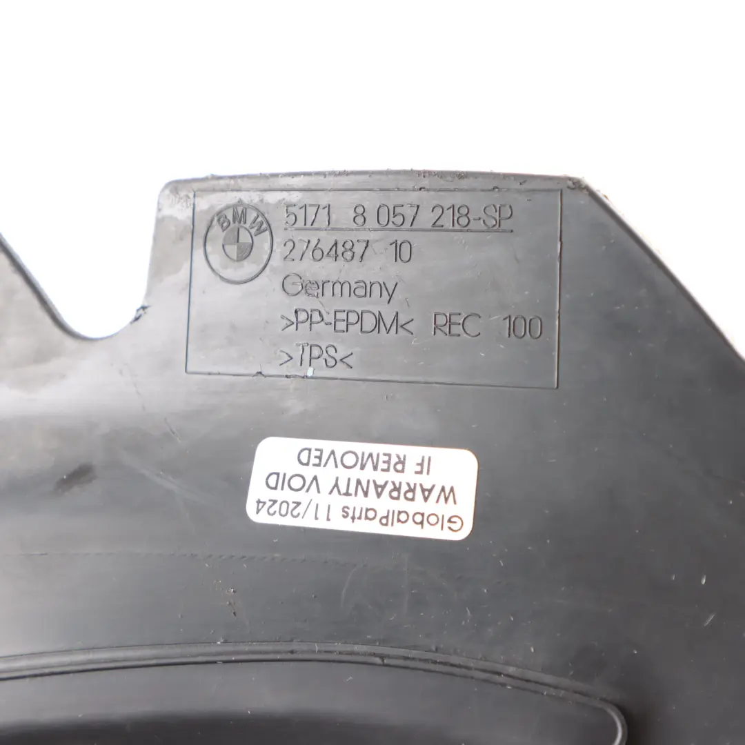 BMW F22 F23 M Sport Wheelarch Liner Deflector Front Right O/S - SKU 8057218 - Part number 8057218