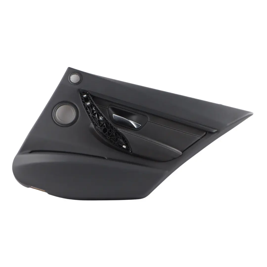 Door Card Rear Right O/S Door Lining Panel Leather Black to BMW F80 M3 with Part number 8057428 BMW F80 M3 Door Card Rear Right O/S Door Lining Panel Leather Black - SKU 8057428 - Part number 8057428