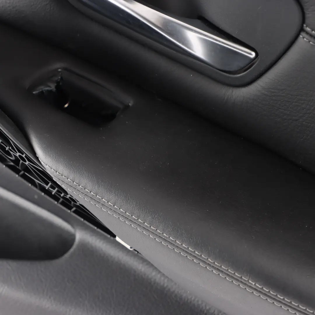 Door Card Rear Right O/S Door Lining Panel Leather Black to BMW F80 M3 with Part number 8057428 BMW F80 M3 Door Card Rear Right O/S Door Lining Panel Leather Black - SKU 8057428 - Part number 8057428