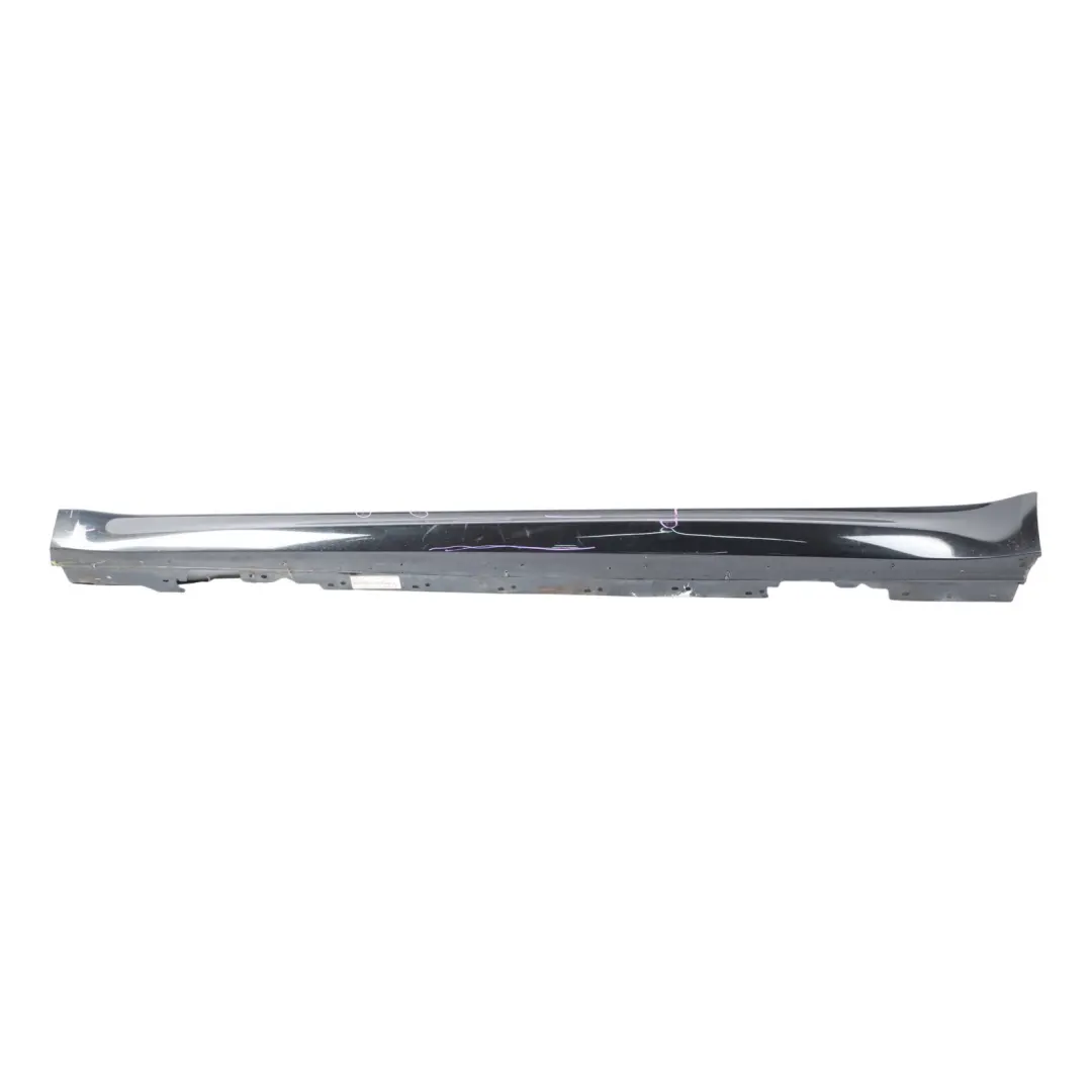 BMW F80 M3 Side Skirt Sill Strip Left N/S Black Sapphire Metallic - 475 - SKU 8059573-BS - Part number 8059573