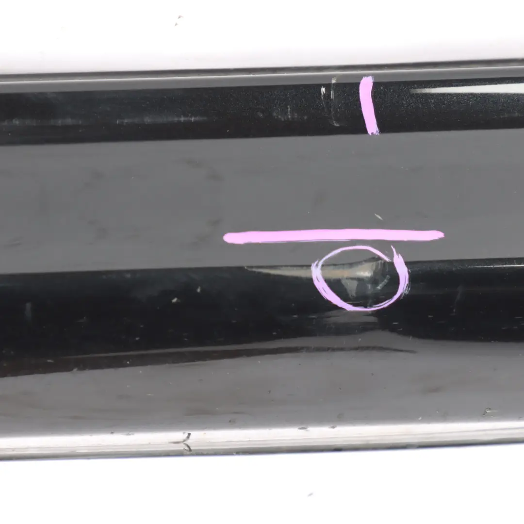 Side Skirt Sill Strip Left N/S Black Sapphire Metallic - 475 to BMW F80 M3 with Part number 8059573 BMW F80 M3 Side Skirt Sill Strip Left N/S Black Sapphire Metallic - 475 - SKU 8059573-BS - Part number 8059573