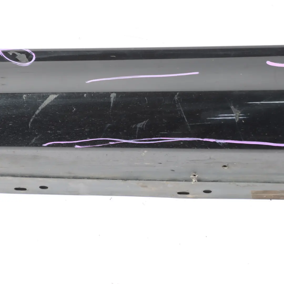 Side Skirt Sill Strip Left N/S Black Sapphire Metallic - 475 to BMW F80 M3 with Part number 8059573 BMW F80 M3 Side Skirt Sill Strip Left N/S Black Sapphire Metallic - 475 - SKU 8059573-BS - Part number 8059573