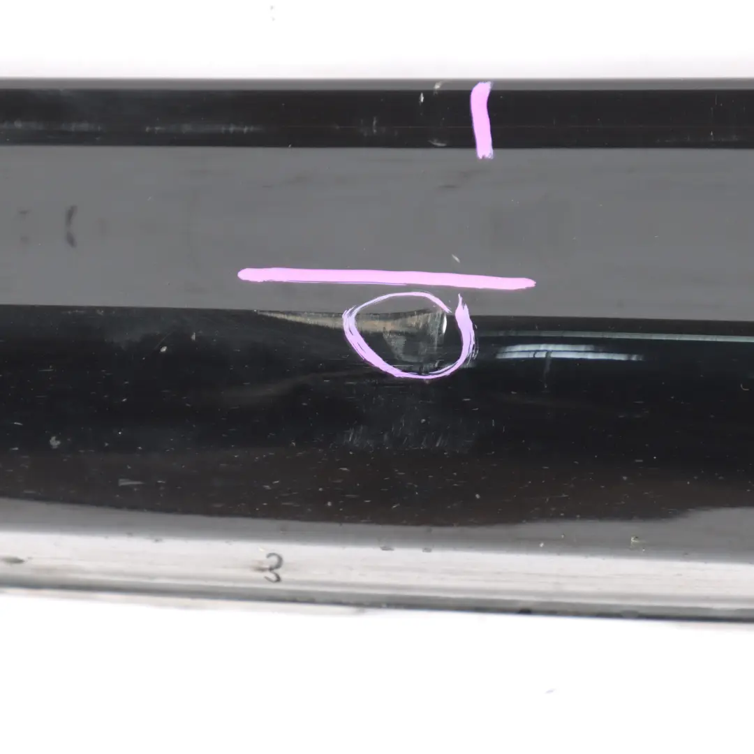 Side Skirt Sill Strip Left N/S Black Sapphire Metallic - 475 to BMW F80 M3 with Part number 8059573 BMW F80 M3 Side Skirt Sill Strip Left N/S Black Sapphire Metallic - 475 - SKU 8059573-BS - Part number 8059573