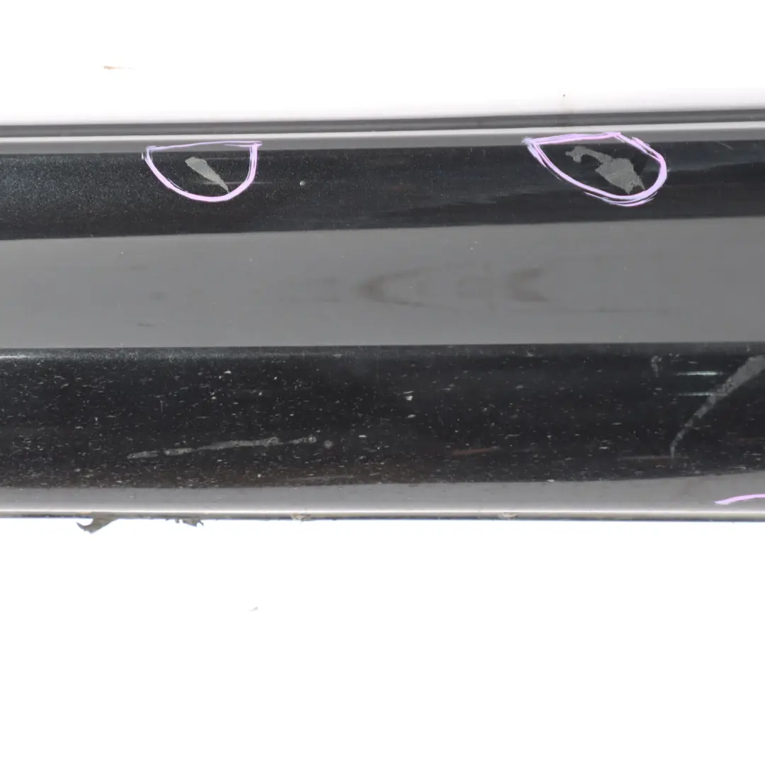 BMW F80 M3 Side Skirt Sill Strip Left N/S Black Sapphire Metallic - 475 - SKU 8059573-BS - Part number 8059573