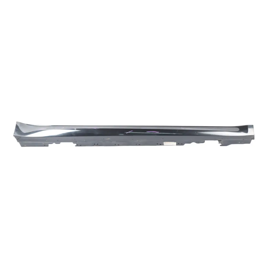 Side Skirt Sill Strip Right O/S Black Sapphire Metallic - 475 to BMW F80 M3 with Part number 8059574 BMW F80 M3 Side Skirt Sill Strip Right O/S Black Sapphire Metallic - 475 - SKU 8059574-BS - Part number 8059574