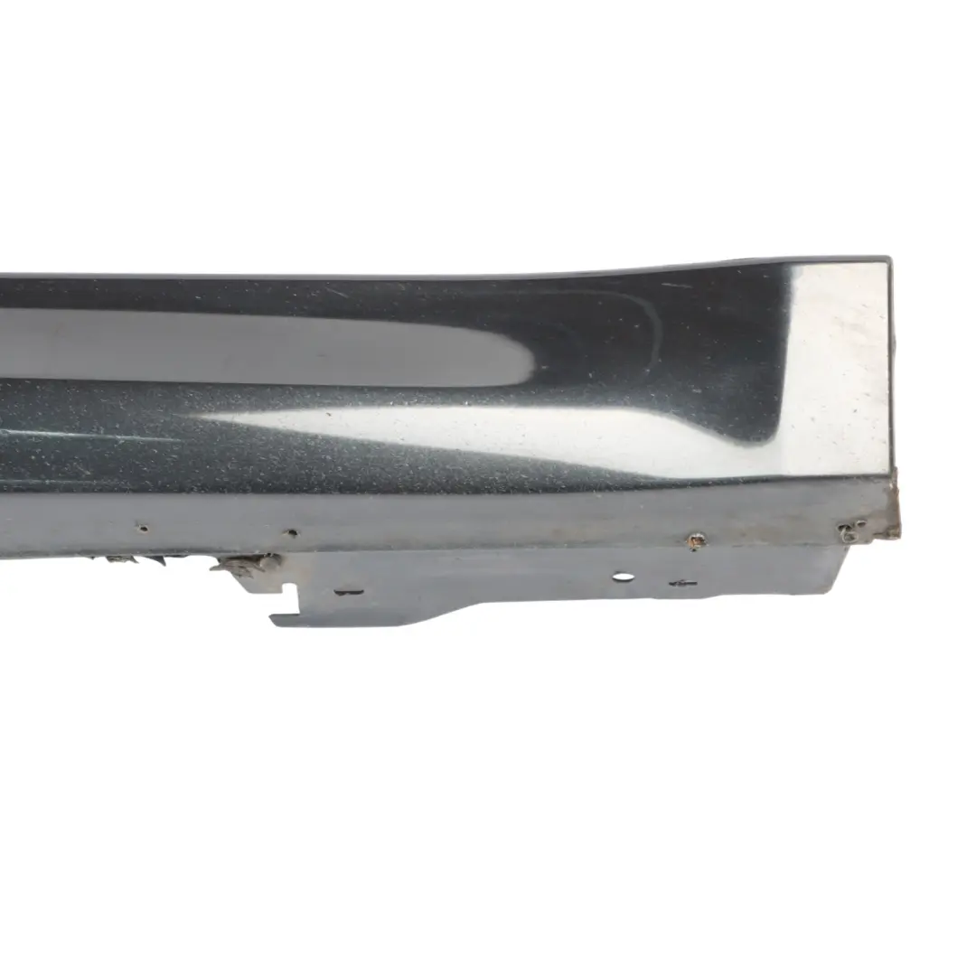 BMW F80 M3 Side Skirt Sill Strip Right O/S Black Sapphire Metallic - 475 - SKU 8059574-BS - Part number 8059574