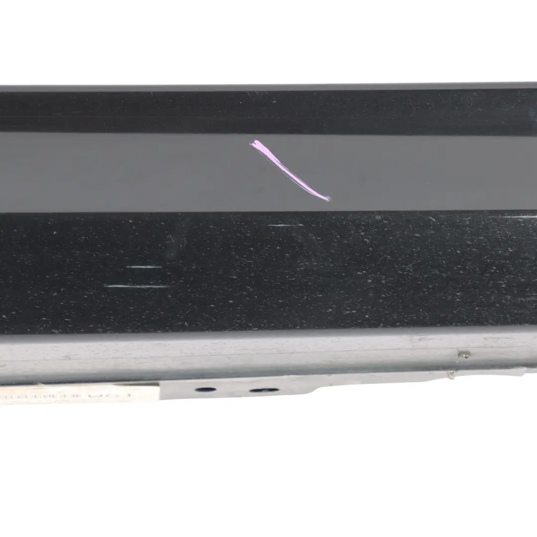 BMW F80 M3 Side Skirt Sill Strip Right O/S Black Sapphire Metallic - 475 - SKU 8059574-BS - Part number 8059574