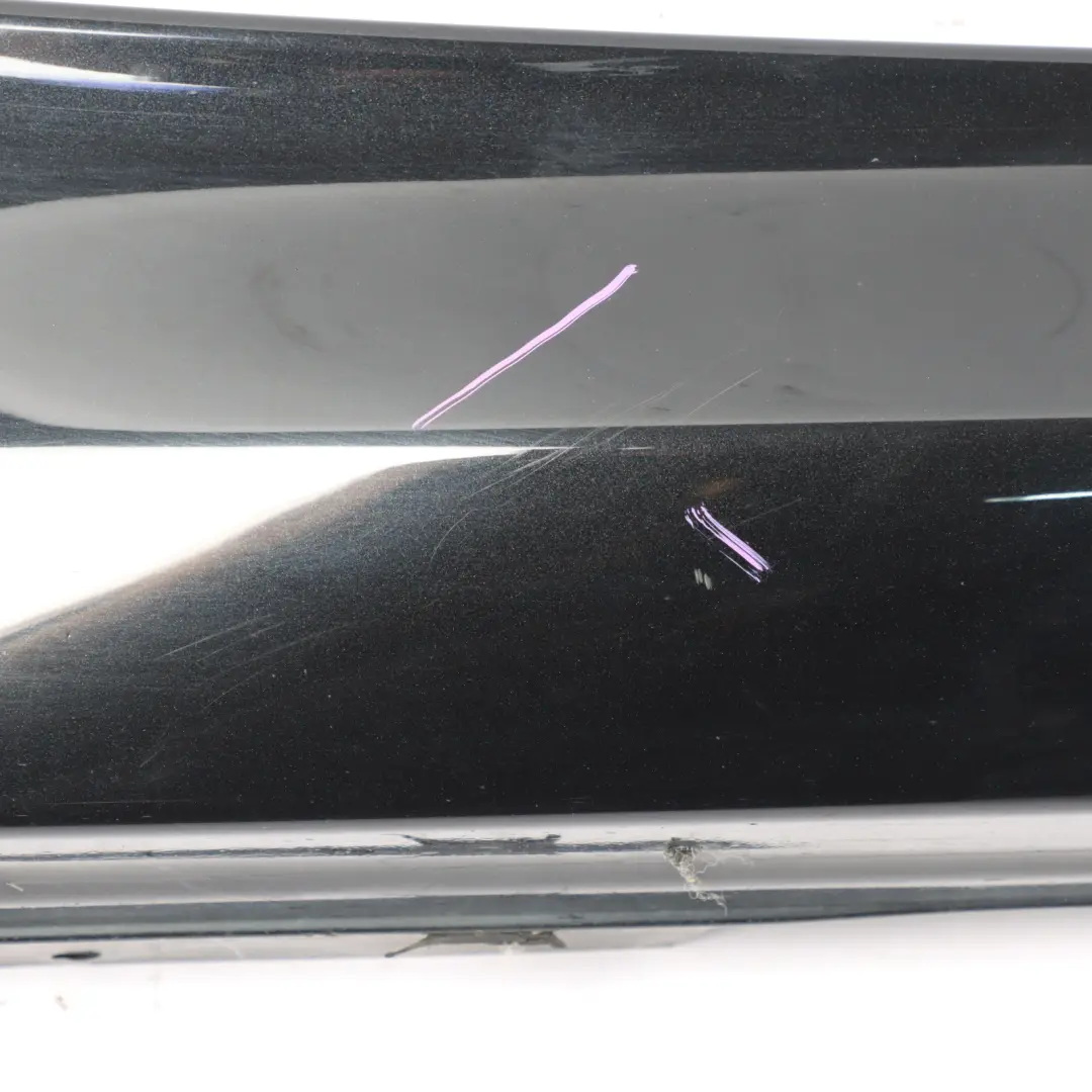 BMW F80 M3 Side Skirt Sill Strip Right O/S Black Sapphire Metallic - 475 - SKU 8059574-BS - Part number 8059574