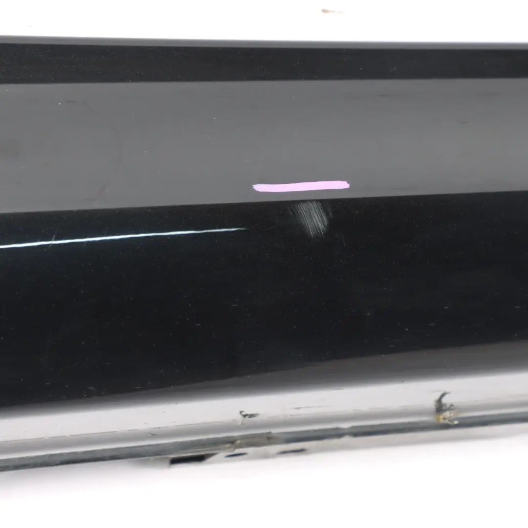 BMW F80 M3 Side Skirt Sill Strip Right O/S Black Sapphire Metallic - 475 - SKU 8059574-BS - Part number 8059574