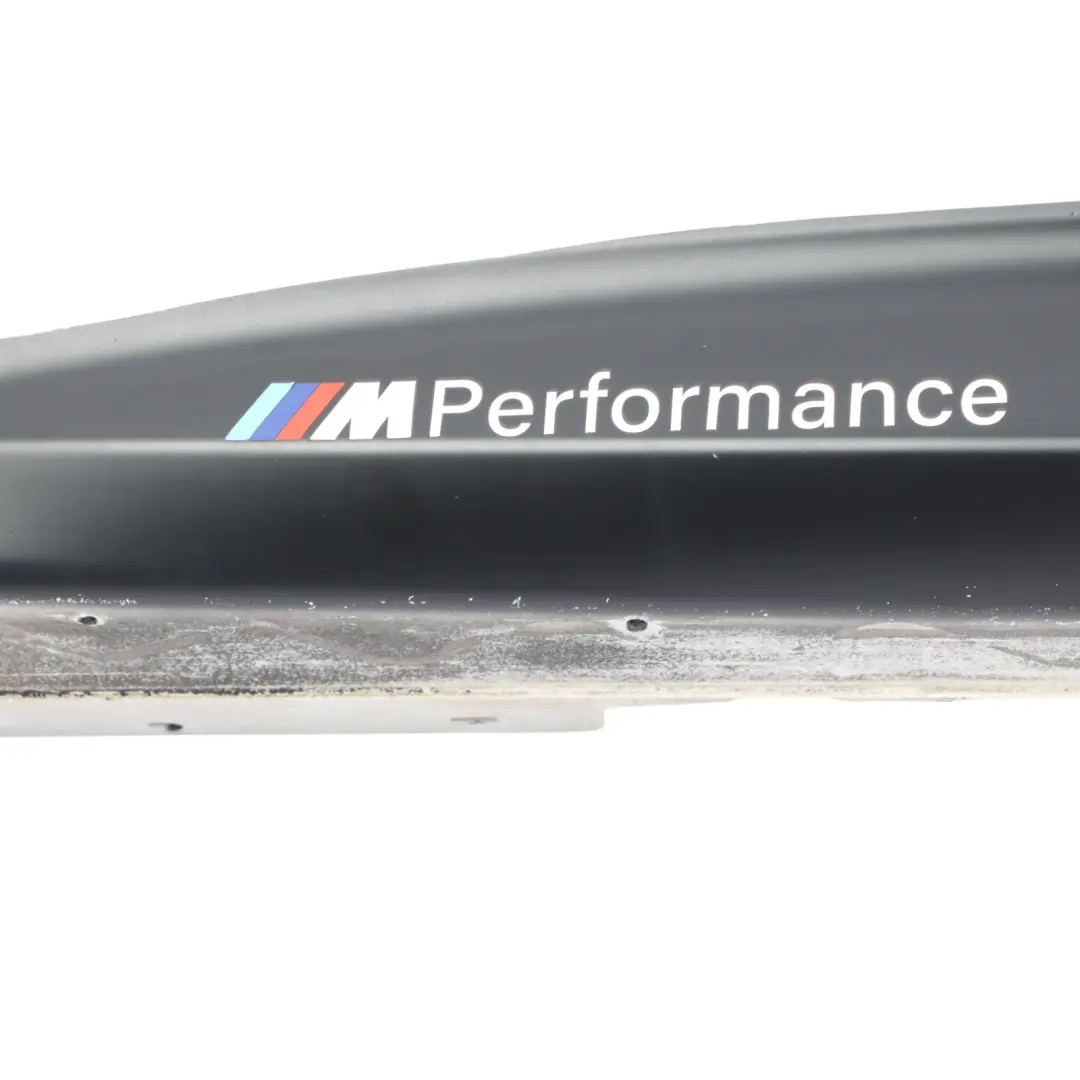BMW F32 F33 Side Skirt M Sport Sill Strip Right O/S Alpinweiss White - 300 - SKU 8060848-AW - Part number 8060848