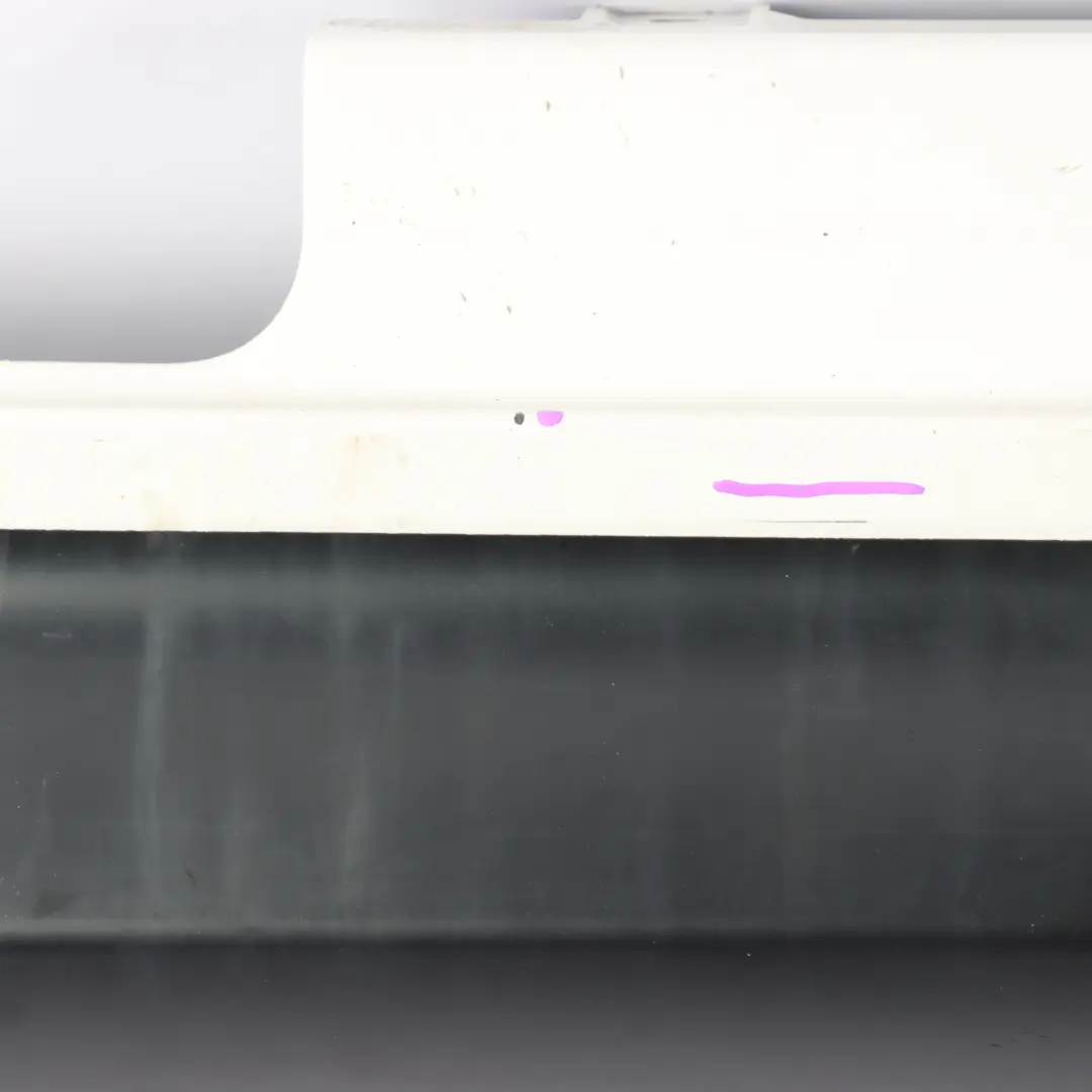 BMW F32 F33 Side Skirt M Sport Sill Strip Right O/S Alpinweiss White - 300 - SKU 8060848-AW - Part number 8060848