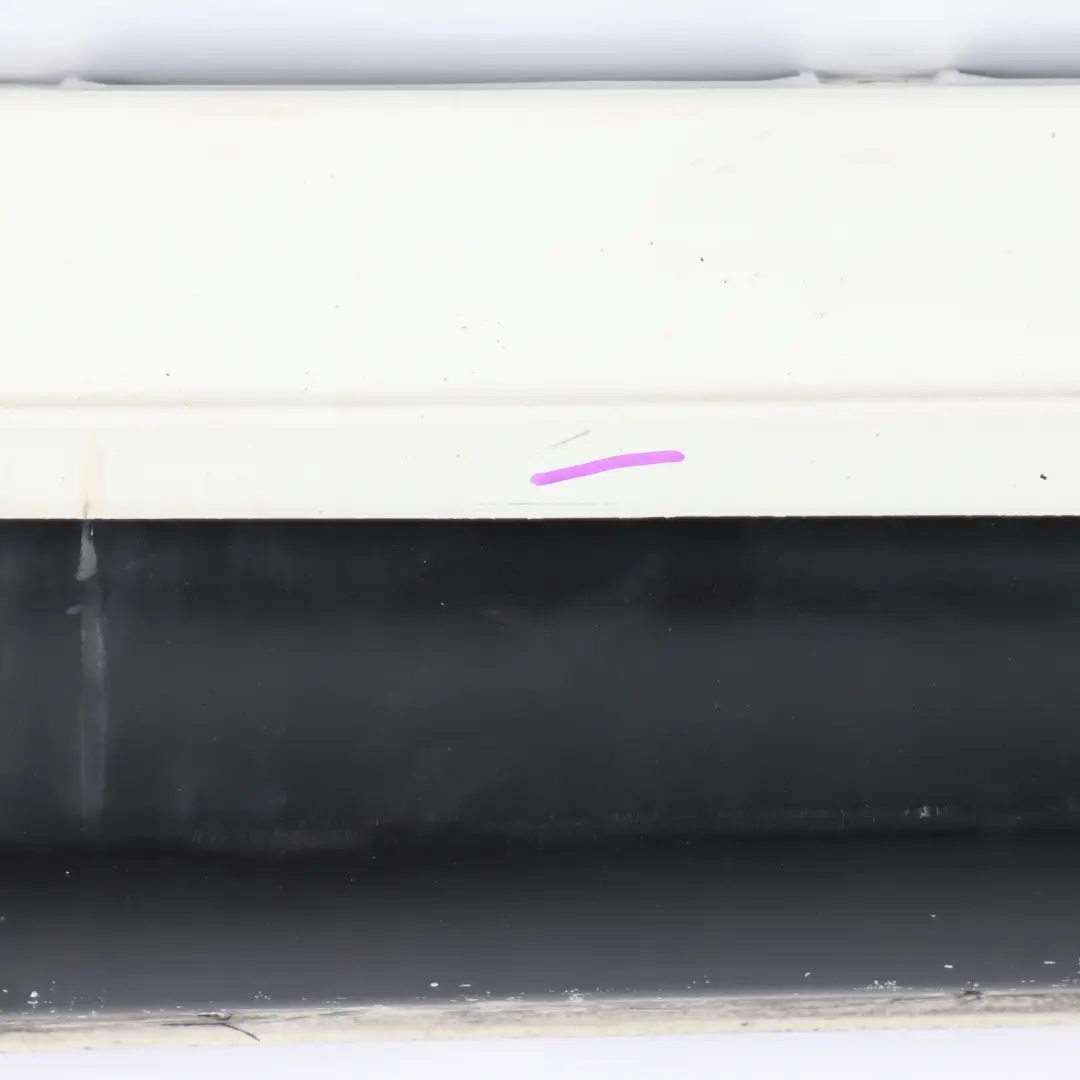 BMW F32 F33 Side Skirt M Sport Sill Strip Right O/S Alpinweiss White - 300 - SKU 8060848-AW - Part number 8060848