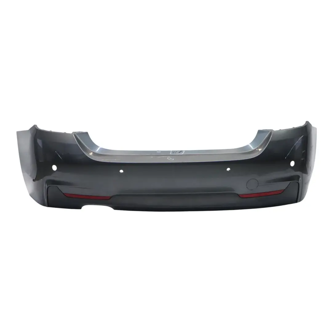 Bumper Trim Panel PDC Mineralgrau Metallic - B39 to BMW F32 F33 M Sport Rear with Part number 8060889 BMW F32 F33 M Sport Rear Bumper Trim Panel PDC Mineralgrau Metallic - B39 - SKU 8060889-MG - Part number 8060889