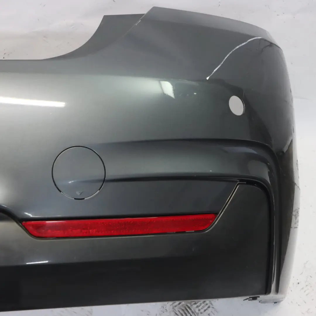 Bumper Trim Panel PDC Mineralgrau Metallic - B39 to BMW F32 F33 M Sport Rear with Part number 8060889 BMW F32 F33 M Sport Rear Bumper Trim Panel PDC Mineralgrau Metallic - B39 - SKU 8060889-MG - Part number 8060889