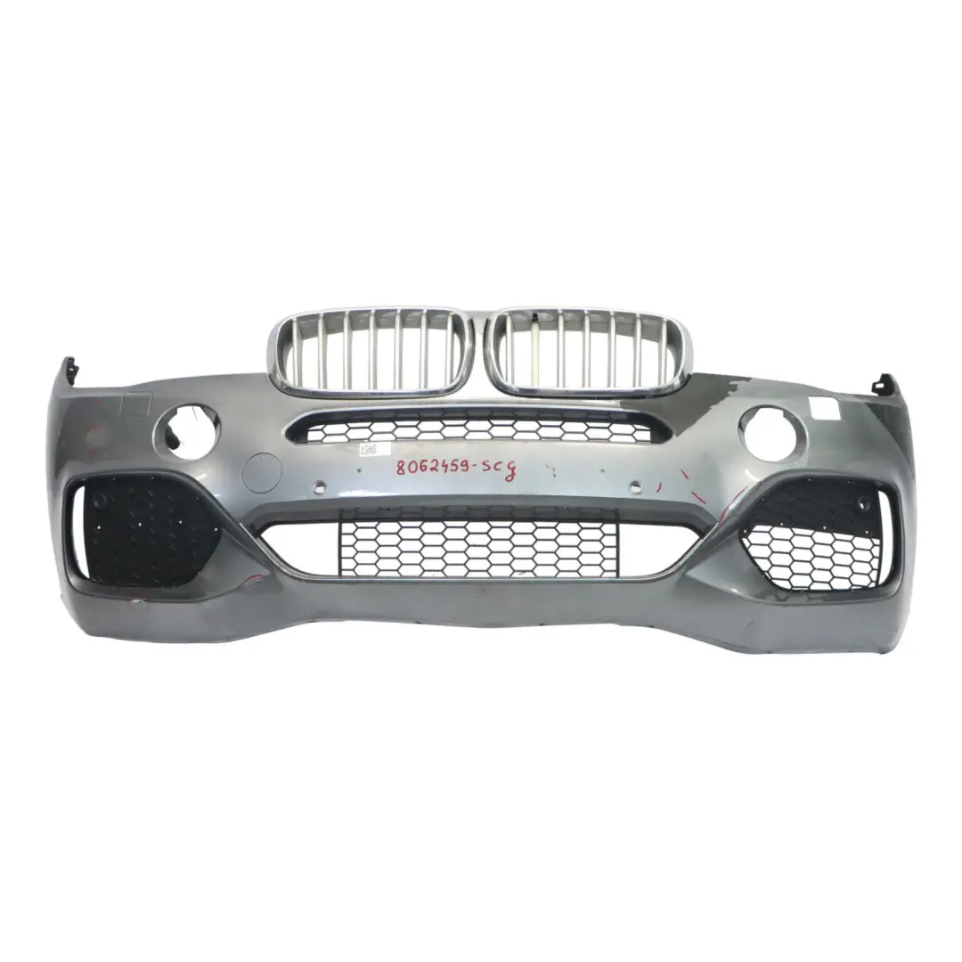 BMW X5 F15 Front Bumper M Sport Trim Panel Cover Spacegrau Grey Metallic - A52 - SKU 8062459-SCG - Part number 8062459